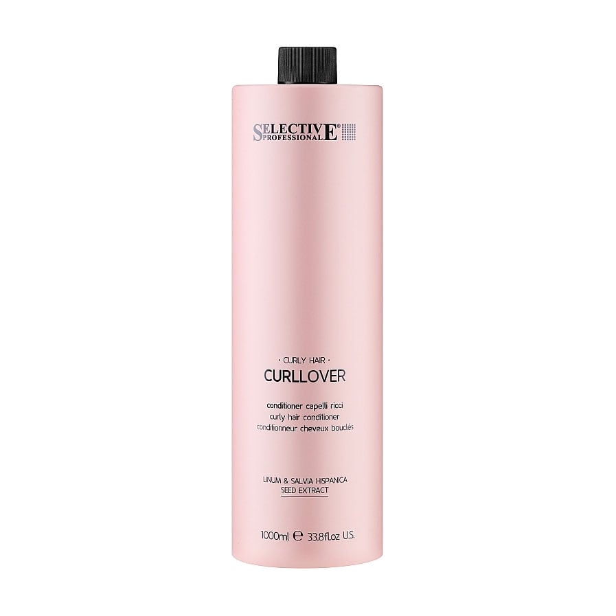 Кондиціонер Selective Professional Curllover Conditioner для в'юнкого та хімічно завитого волосся, 1 л